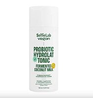 Тоник-гидролат SelfieLab Vegan с пробиотиками для сухой и нормальной кожи лица 150мл