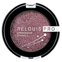 Тени д/век Relouis Pro Eyeshadow Sparkle тон 07 purple smoky